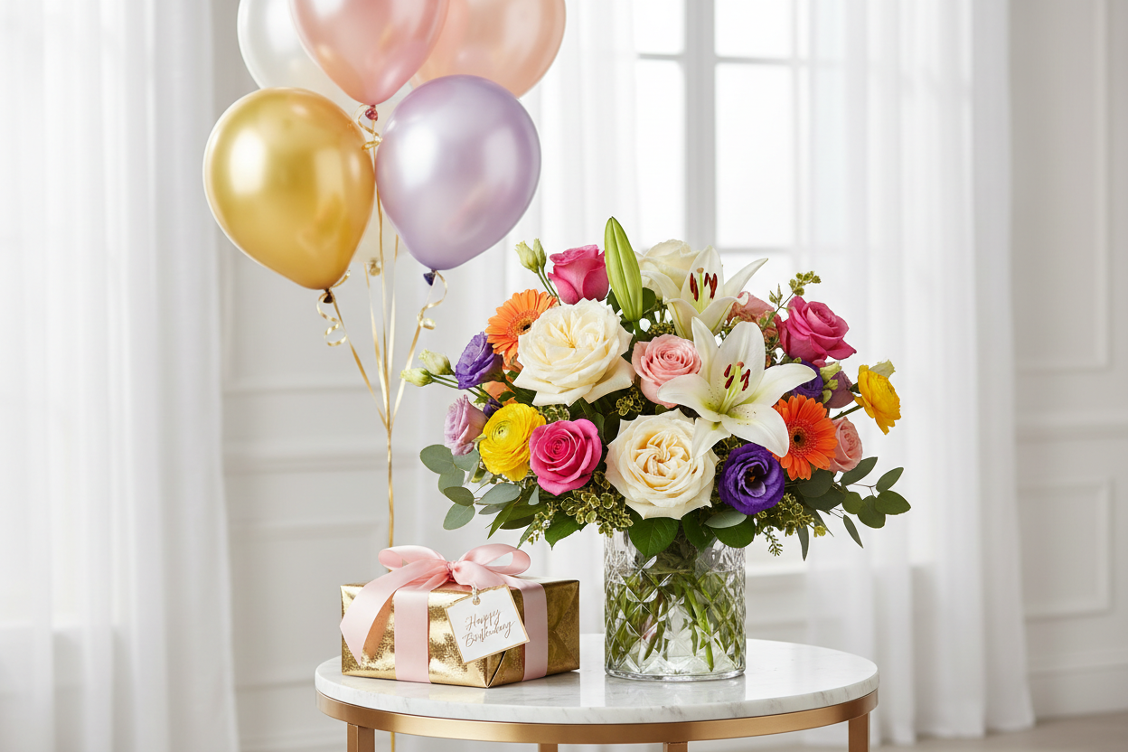 Flores de Cumpleaños